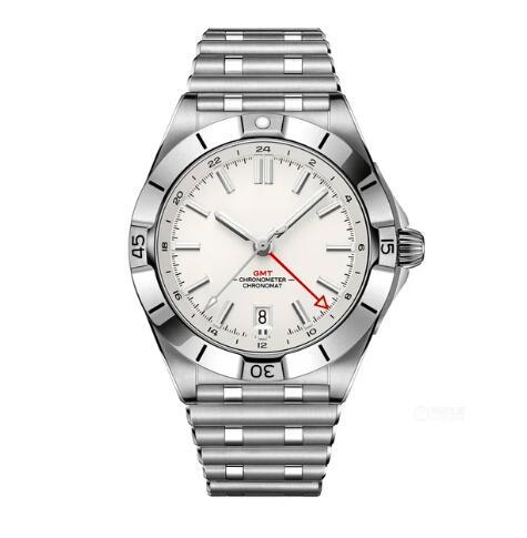 2023 New Mens Automatic Mechanical Watch 904L Stainless Steel GMT Chronomat Super-LumiNova Green Blue Watches