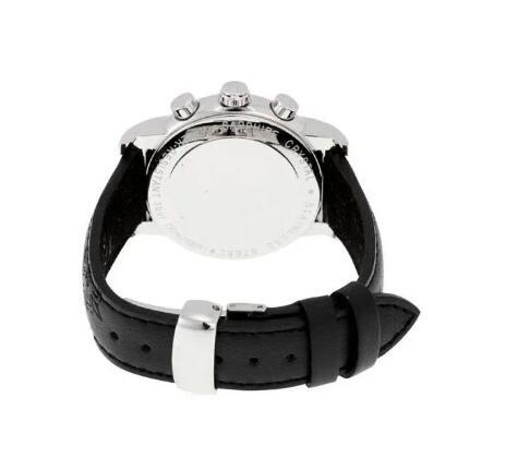Luxury New Womens Watch Dressport Chronograph Quartz Ladies Black Leather Relogio Masculino