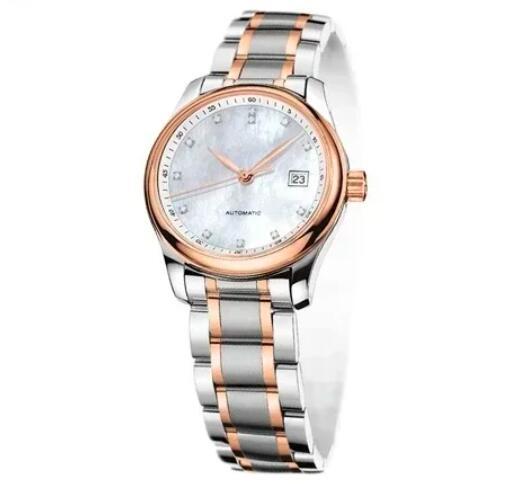 Luxury New Quartz Master Ladies Watch Female Gold White Reloj Hombre