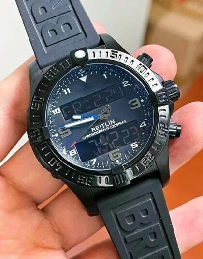 Luxury New New Mens Sport Digital Watch Black Blue Rubber Aerospace Evo Fashion Watches