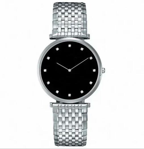 Luxury New Womens Mens Watch Quartz Black Blue Wristwatch Reloj Hombre