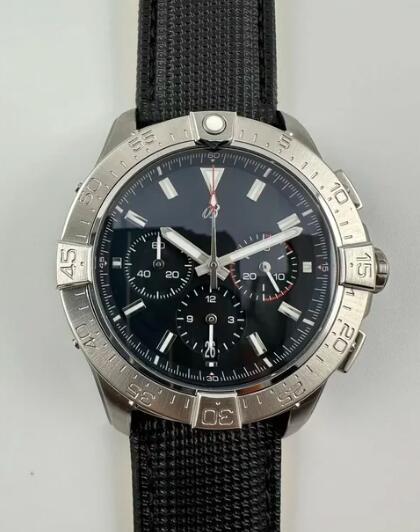 Luxury New Men Quartz Watch Chronograph Watches Avenger B01 Stainless Steel Grey Black Green Canvas Leather Sapphire 44mm
