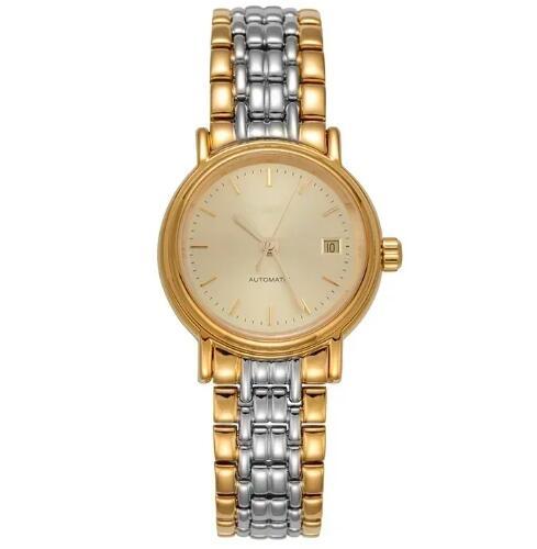Luxury New Ladies Quartz Watch Gold Steel Reloj Hombre