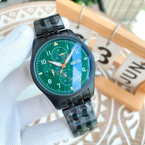 Luxury New Mens Automatic Mechanical Watch Rose Gold Black Green Dial Fashion Watches