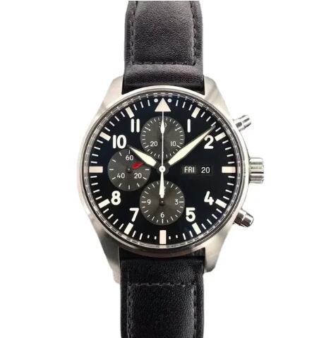 Luxury New Mens Mechanical Pilots Watch Automatic Blue Dial Canvas Black Brown Leather Relogio Masculino