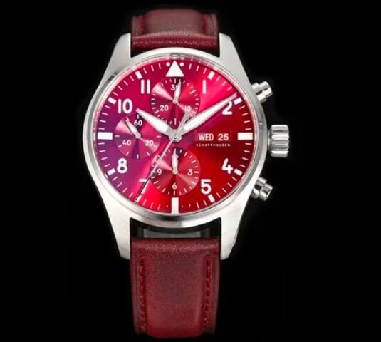 Luxury Brand Watches Men Mechanical Automatic Pilots Red Blue Green Leather Stainless Steel
