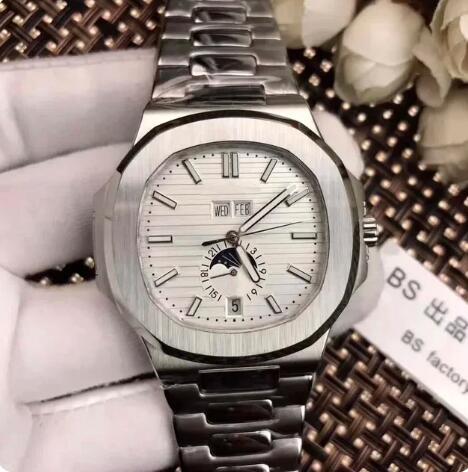 Luxury New Mechanical Mens Watch Automatic Dual Time Moon Phase Black Blue Reloj Hombre