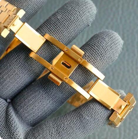 Luxury New Mens Automatic Mechanical Watch Stainless Steel Strap Yellew Gold Fashion Sport Wristwatch Blue