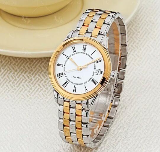 Luxury New Automatic Mechanical Mens Watch Gold-Plated Sport Watches
