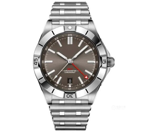Luxury New Automatic Watch for Men Mechanical Watches 904L Stainless Steel GMT Chronomat Super-LumiNova Green Blue Sapphire 42mm