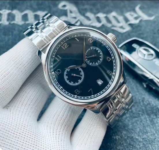 Luxury New Mens Automatic Mechanical Watch Rose Gold Black White Leather Strap Fashion Watches