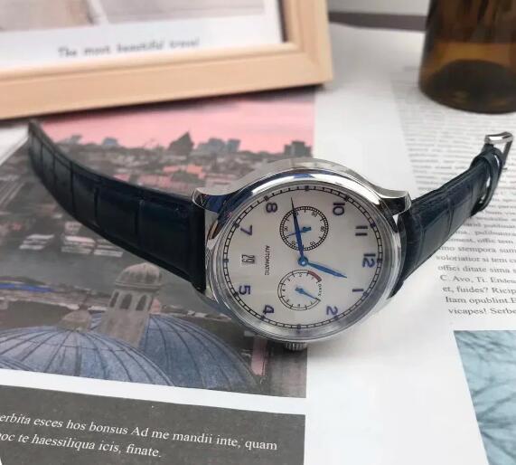 Luxury New Mens Mechanical Watch Pilots Prince Automatic Blue Leather Fashion Watches