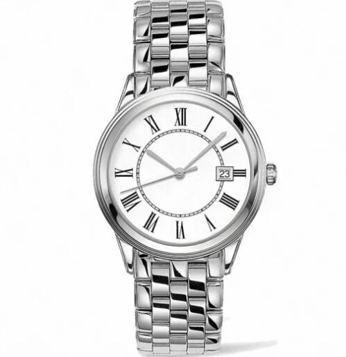 Luxury New Mens Watch Calendar Mechanical Automatic Black White Sport Watches