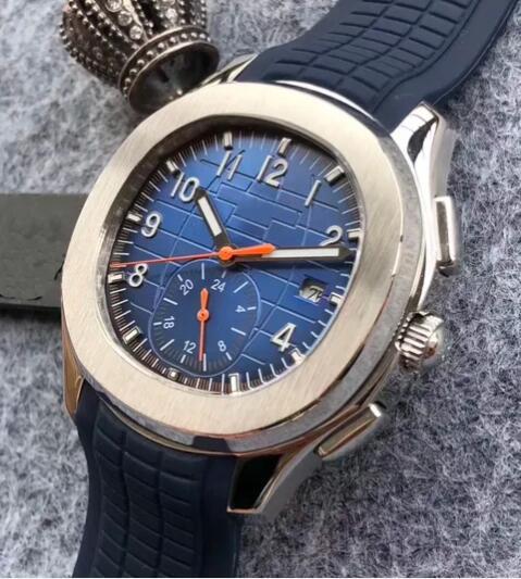 Luxury New Mens Mechanical Watch Automatic White Dual Time Grey Black Relogio Masculino