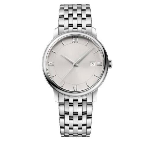 Luxury New Mens Watch Simple Mechanical Automatic Black Leather Fashion Watches
