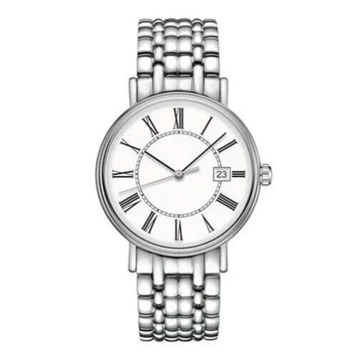Luxury New Watch Rose Li Mens Automatic Mechanical White Dial Relogio Masculino