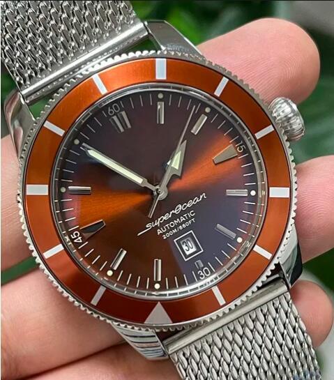 Luxury New Automatic Watch for Men Mechanical Stainless Steel Silver Rose Gold SuperOcean Black Blue Ceramic With Date