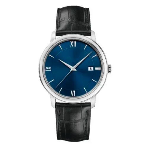 Luxury New Mens Watch Saucer Flying Simple Mechanical Automatic Black Brown Leather Fashion Watches