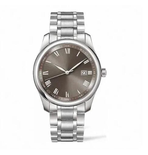Luxury New Mens Watch Calendar Automatic Mechanical Black Leather Fashion Watches