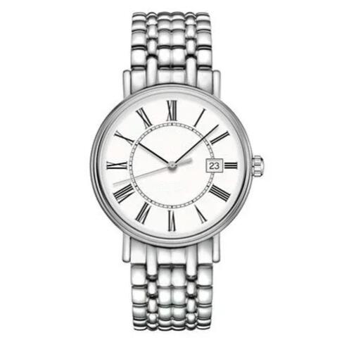 Luxury New Watch Rose Li Mens Automatic Mechanical Black White Dial Reloj Hombre