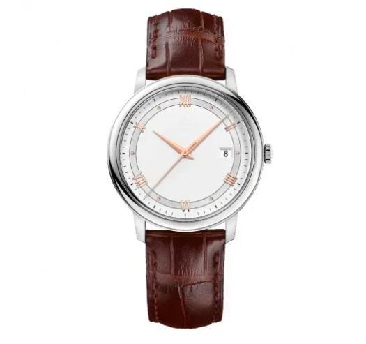 Luxury New Mens Watch Simple Mechanical Automatic Black Leather Fashion Watches