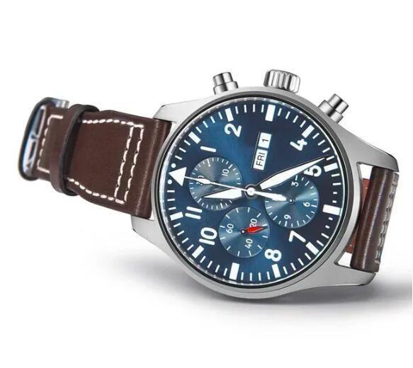 Luxury New Mens Pilot Calendar Sports Watch Automatic Mechanical Black Leather Reloj Hombre