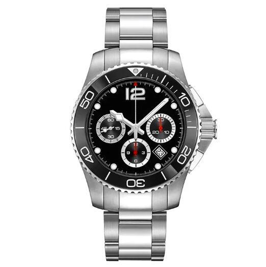 Luxury New Concas Diving Mechanical Mens Watch Automatic Black Ceramic Sport Watches