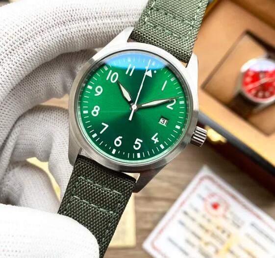 Luxury New Mens Automatic Mechanical Watch Brown Leather Sport Watches