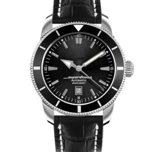 Luxury New New Mens Superocean Automatic Mechanical Watch Ceramic Black Blue Rubber Rose Gold Sport Watches