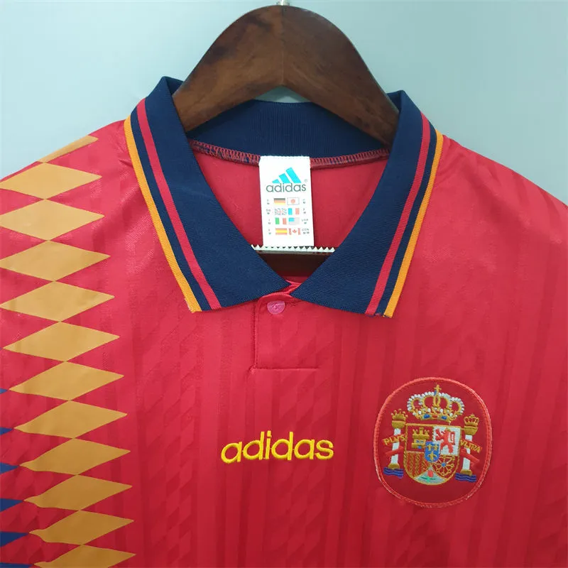retro shirt Spain 1994 home S-XXL