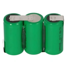 3-series Sub-C 3600mAh 3.6V NiMH with soldering lug batteries