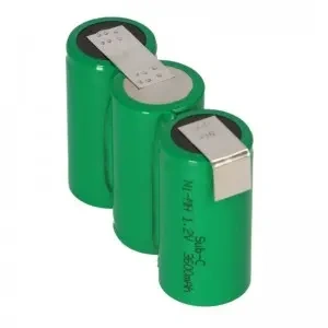 3-series Sub-C 3600mAh 3.6V NiMH with soldering lug batteries
