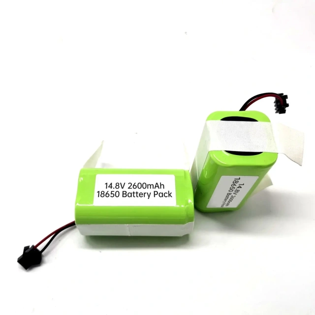 14.8V 2600mAh 18650 Lithium Battery Pack for Robot Vacuum Cleaner
