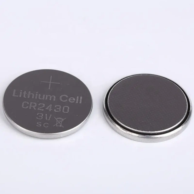 CR2430 Lithium Coin Cell 3V Button Battery for Electronics & Remote Controls