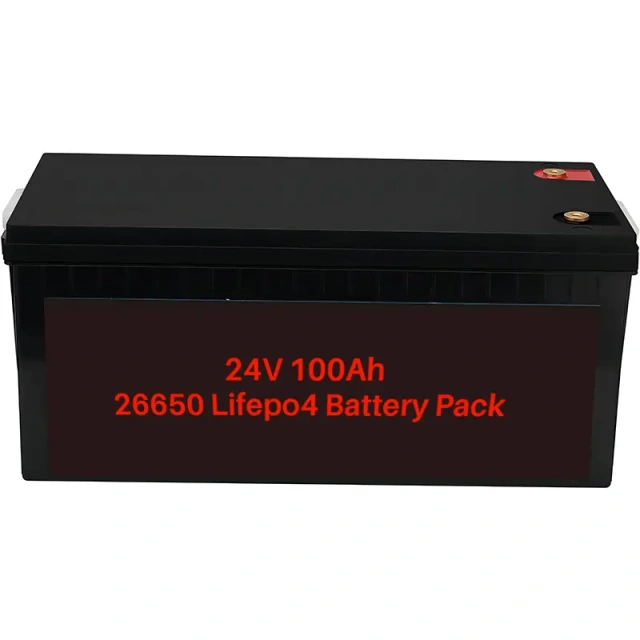 24V 100Ah 26650 Lifepo4 Battery Pack for Traffic Light