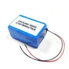 24V 6.6Ah 18650 Li-ion Battery Pack