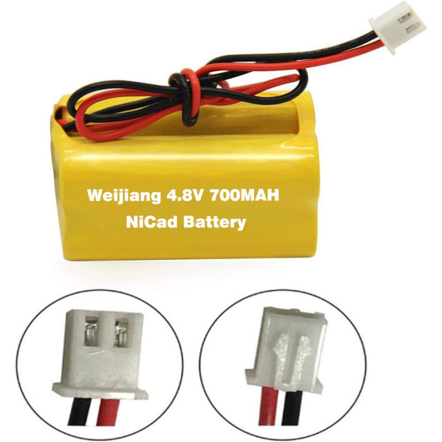 4.8V 700MAH NiCad Battery Replacement Exit Sign Emergency Light
