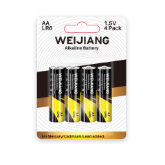 Wholesale Industrial 1.5V LR6 Alkaline Intense AA Battery