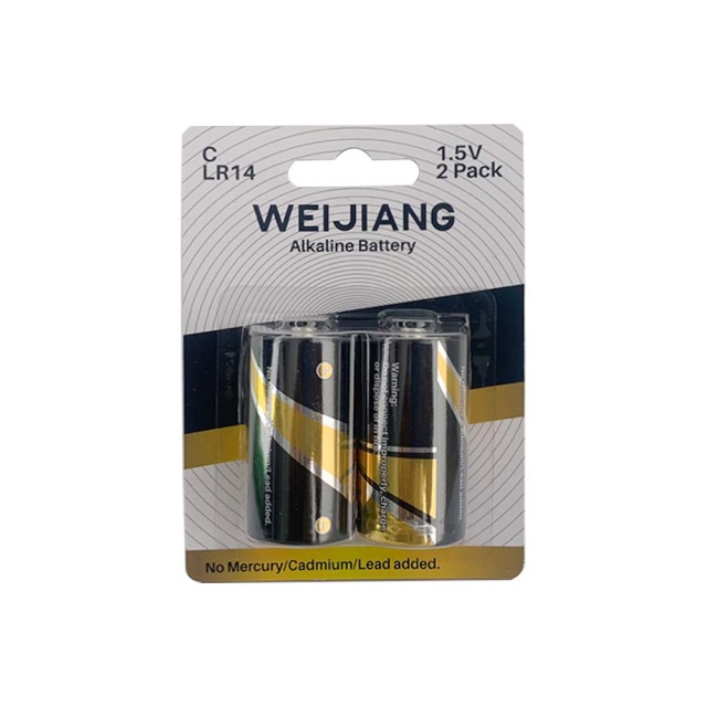 LR14 Alkaline C battery for Flashlights, Toys, Radios