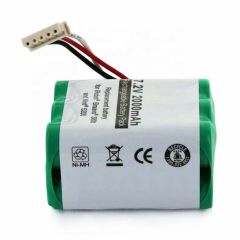 High-Capacity 7.2V 2000mAh Ni-MH Battery for iRobot® Mint® 5200 and Braava® 380t