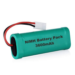 7.2V 3600mAh NiMH RC Battery Pack for Cars, Trucks, Boats, and Helicopters