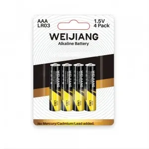 AAA Alkaline Battery LR03 – 1.5V Long-Lasting Power | OEM Available