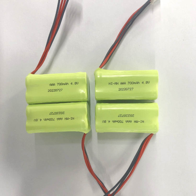 NIMH Battery Pack 4.8v 700mah aaa-Custom Battery -Weijiang