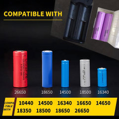 18650 rechargeable lithium-ion battery