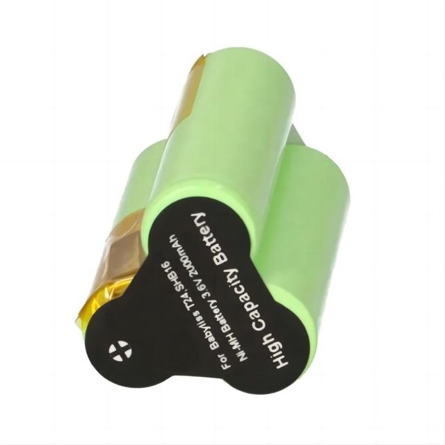 AA Nimh 3.6V 2000mAh batteries pack for Babybliss T24B T24C