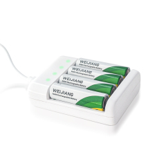 NiMh Rechargeable Battery Charger With 4 Slots