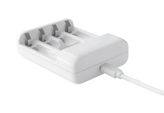 NiMh Rechargeable Battery Charger With 4 Slots