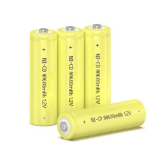 1.2V AA NICD 700mAh Rechargeable Batteries Solar Batteries for Outdoor Solar Lights