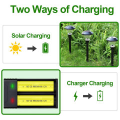 1.2V AA NICD 700mAh Rechargeable Batteries Solar Batteries for Outdoor Solar Lights