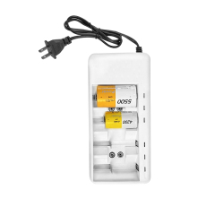 C D SC 9V nimh Rechargeable Battery Charger 4 slots Universal Battery Charger